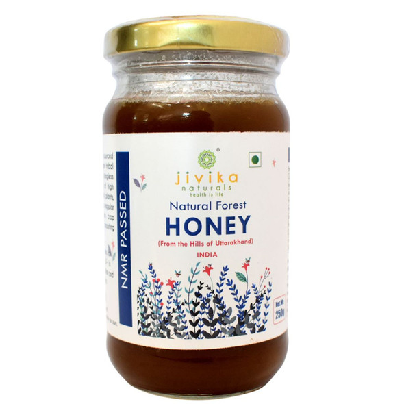 Pure & Natural Forest Honey (NMR Passed) 250G | By jivika Naturals | For USA | 8.82 Oz | 0.55 lbs