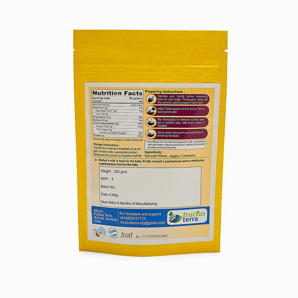WHEAT MIX | By Fructus Terra | For USA | 8.82 Oz | 0.55 lbs