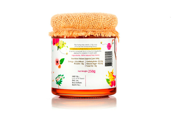 Himalayan Forest Raw Honey | By HoneyVeda | For USA | 8.82 Oz | 0.55 lbs