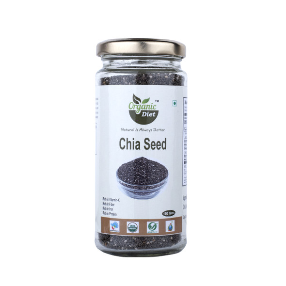 Chia Seeds | By Organic Diet | For USA | 5.29 Oz | 0.33 lbs