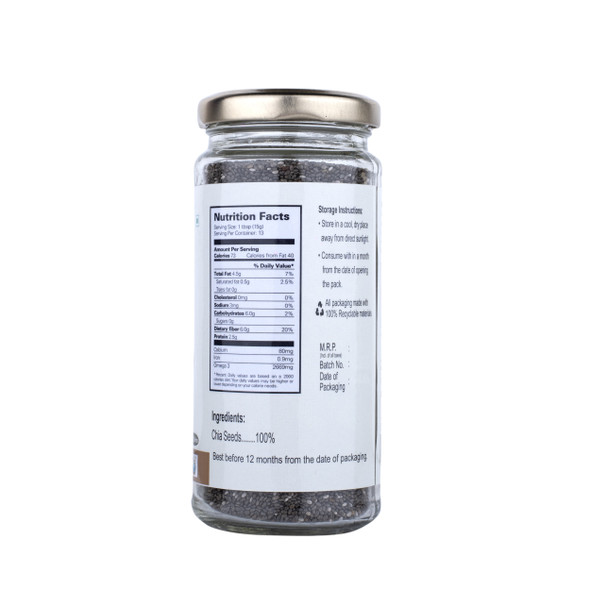Chia Seeds | By Organic Diet | For USA | 5.29 Oz | 0.33 lbs
