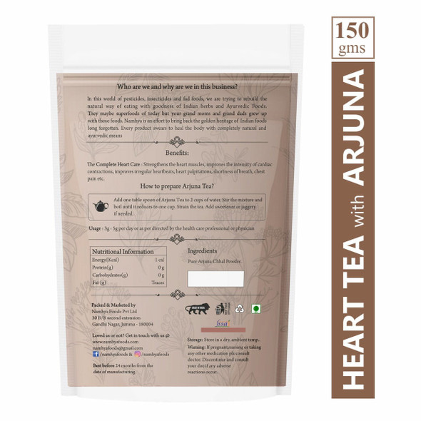 Heart Tea | By Namhya | For USA | 5.29 Oz | 0.33 lbs