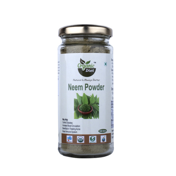 Neem Powder | By Organic Diet | For USA | 3.53 Oz | 0.22 lbs
