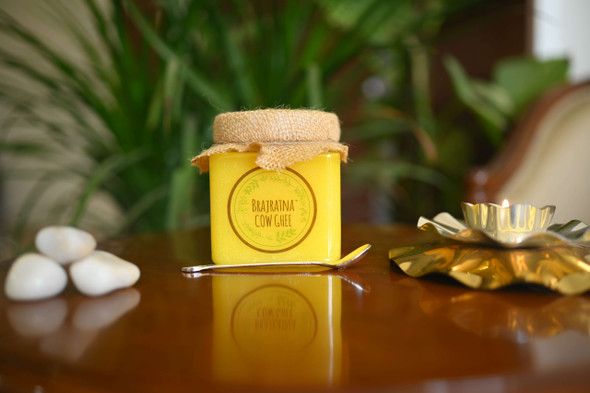 A2 Bilona Cow Ghee | by BrajRatna | For USA | 17.64 Oz | 1.1 Lbs