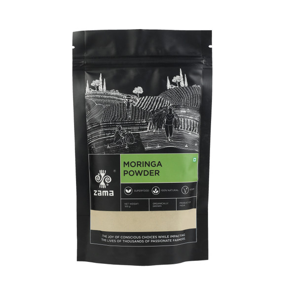 Moringa Powder | By Zama | For USA | 3.53 Oz | 0.22 lbs