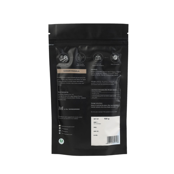 Garam Masala | By Zama | For USA | 3.53 Oz | 0.22 lbs