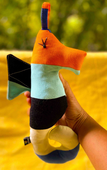 Sustainable Gift- Sea Horse Toy | | By Upcyclie | For USA | 6.97 Oz | 0.44 lbs