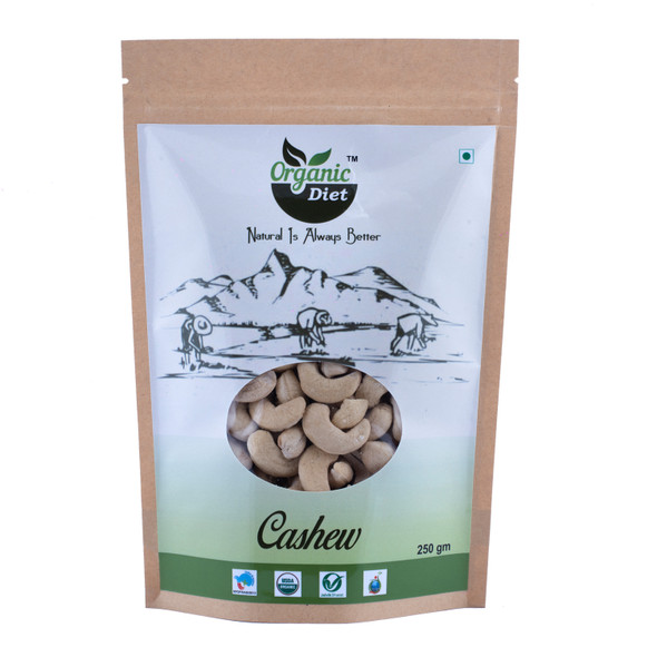 Cashew | By Organic Diet | For USA | 8.82 Oz | 0.55 lbs