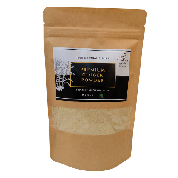 Ginger Powder | By Angadi of Spices | For USA | 35.3 Oz | 0.22 lbs
