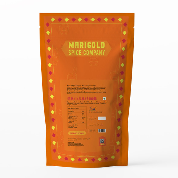GARAM MASALA POWDER - PACK OF 4 | 100% NATURAL | 200gms Each | By Marigold Spice Company | For USA |   7.05 oz  |   0.44 lbs