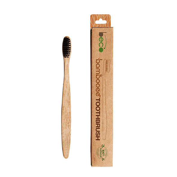Bamboo Toothbrush (Pack of 4) | By BECO | For USA | 3.53 Oz | 0.22 lbs