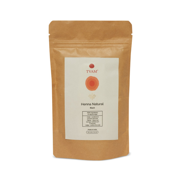 Henna Natural - Black | By TVAM | For USA | 3.53 Oz | 0.22 lbs