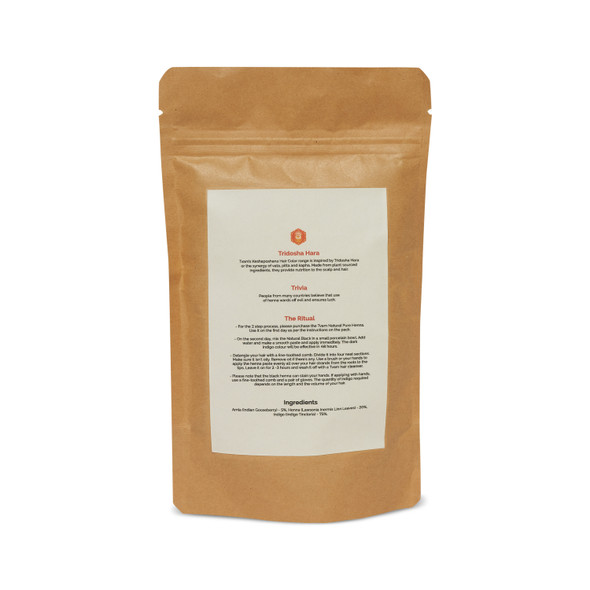 Henna Natural - Black | By TVAM | For USA | 3.53 Oz | 0.22 lbs