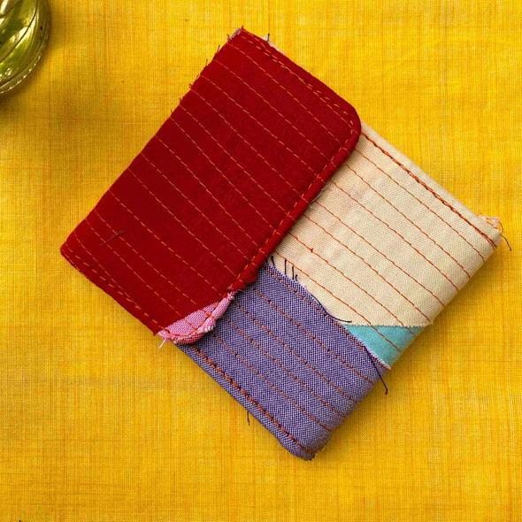 Ecofriendly Upcycled Kutti Wallets | | By Upcyclie | For USA | 4.18 Oz | 0.26 lbs