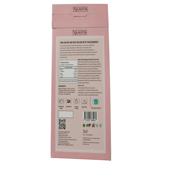 PCOS Tea | By Namhya | For USA | 3.53 Oz | 0.22 lbs