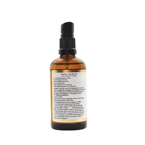 Love is in the hair oil/100ml | By Amayra Naturals | For USA | 3.38 Fl Oz | 0.03 gallons