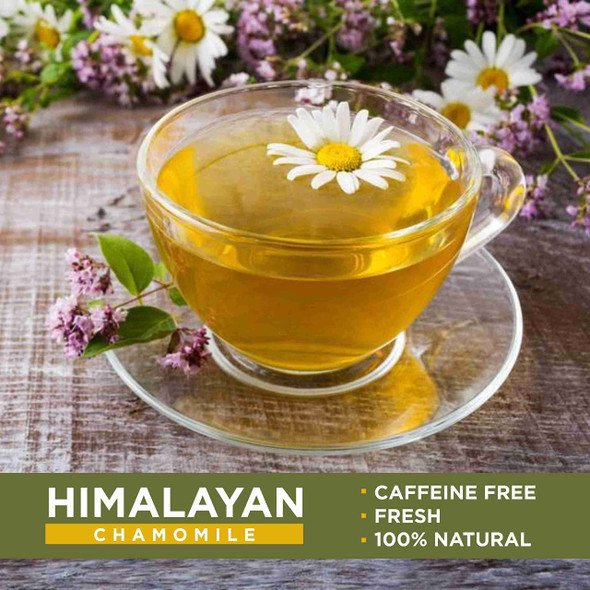 Chamomile Tea Pure Whole Flower Buds | By Tea Aroma | For USA | 1.76 Oz | 0.11 lbs
