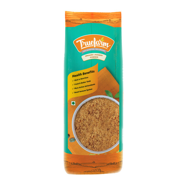 Organic Jaggery Powder 500g | By Truefarm Foods | 17.64 Oz | 1.1 lbs
