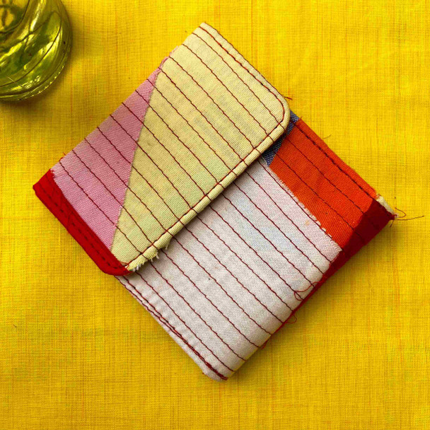 Ecofriendly Upcycled Kutti Wallets | By Upcyclie | 4.18 Oz | 0.26 lbs