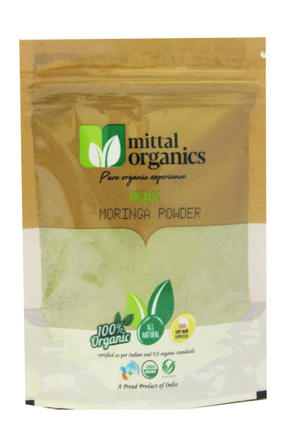 Moringa Powder | by Mittal Organics | 1.76 Oz | 0.11 lbs