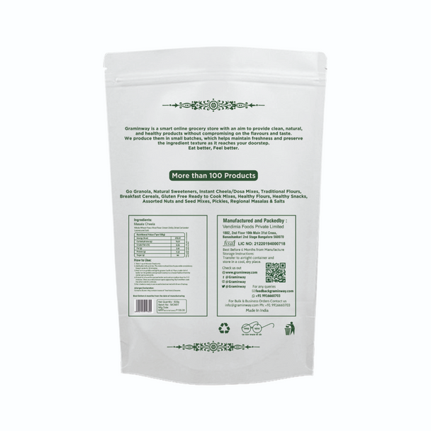 Masala Cheela Mix | by Graminway | 17.64 Oz | 1.1 lbs