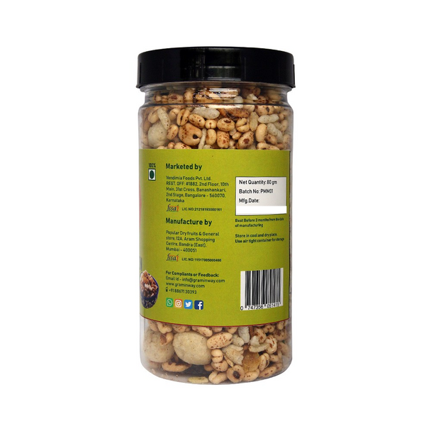 Puffed Multigrain Mixture 80g | by Graminway | 2.82 Oz | 0.18 lbs