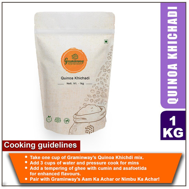 Quinoa Khichadi | by Graminway | 35.27 Oz | 2.2 lbs