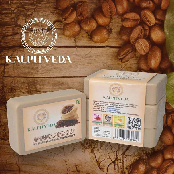 Handmade Coffee Soap |By KALPITVEDA | 10.58 Oz | 0.66 lbs | SU-TQ-MAY20