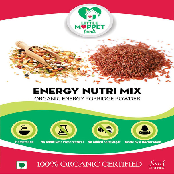 Energy Nutri Mix |By My Little Moppet | 7.05 Oz | 0.44 lbs | SU-TQ-MAY20