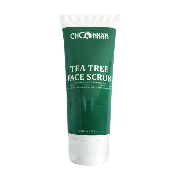 Tea Tree Face Scrub |By GreenOpia | 3.53 Oz | 0.22 lbs | SU-TQ-MAY20