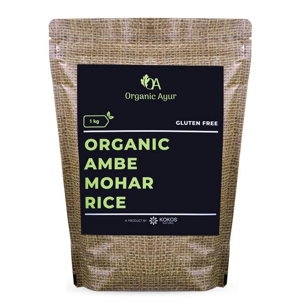 AMBE MOHAR RICE | By Organic Ayur | For USA | 35.27 Oz | 2.2 lbs
