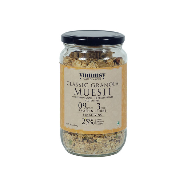 Classic Granola Muesli | By Yummsy Food | For USA | 26.46 Oz | 1.65 lbs