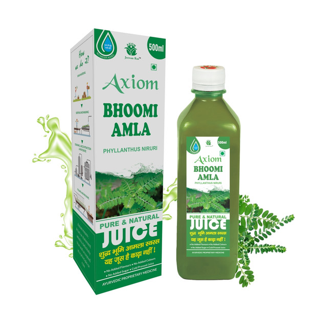 Bhoomi Amla Juice 500ml | By Axiom | For USA | 16.91 fl oz | 0.13 gallon