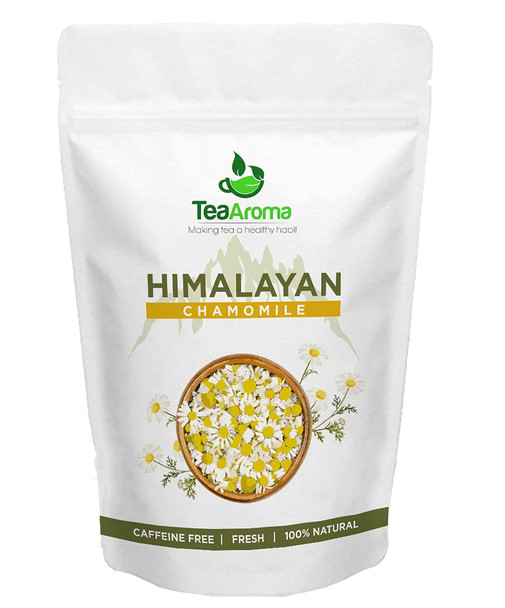 Chamomile Tea Pure Whole Flower Buds | By Tea Aroma | For USA | 1.76 Oz | 0.11 lbs