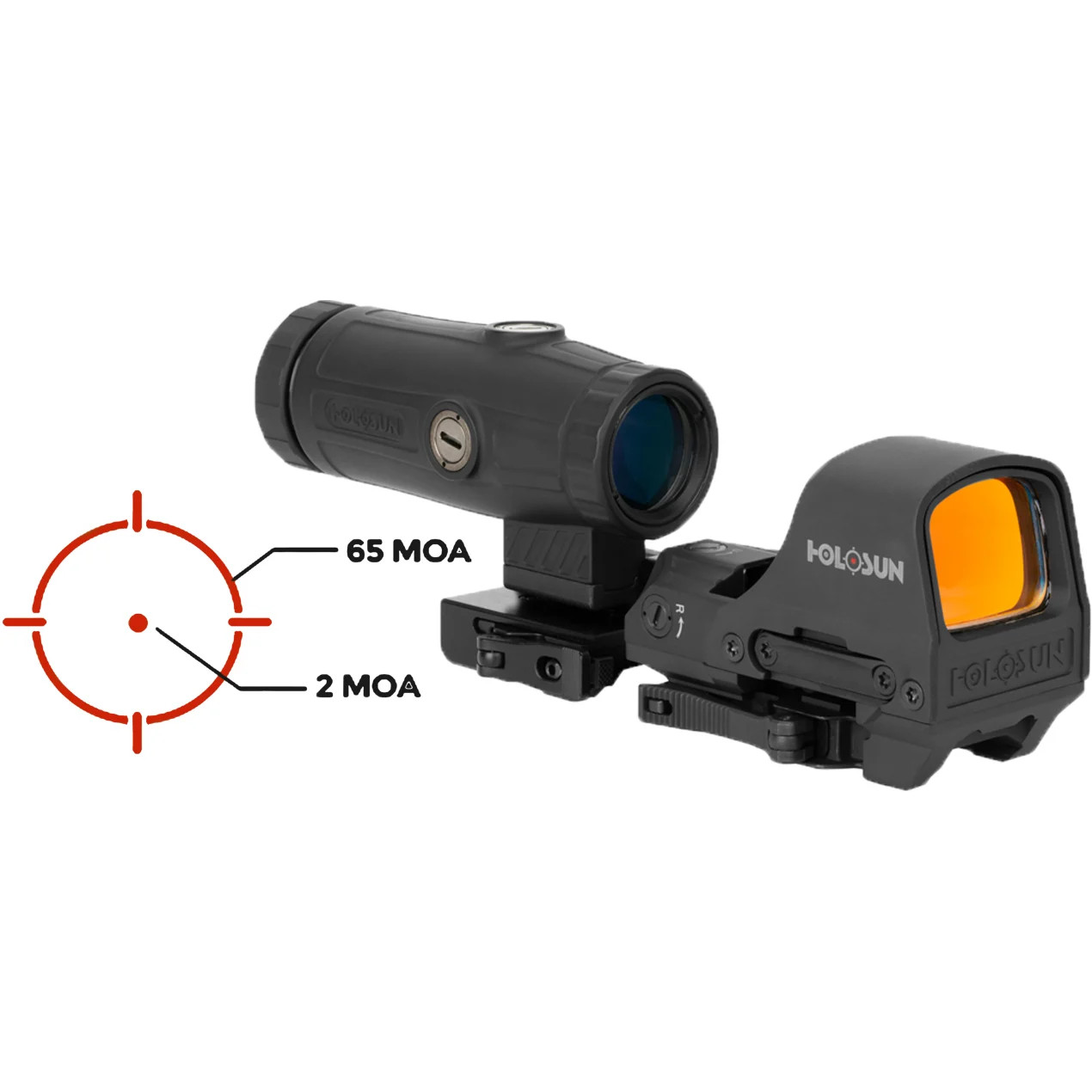 HOLOSUN HS510C REFLEX SIGHT WITH HM3X MAGNIFIER