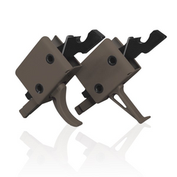 CMC 3.5 lb Single Stage Flat Drop-in Trigger OD Green  Ar-9,  Ar-10, Ar-15