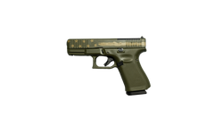 Glock 19 Gen5 9mm w/ 2x 15rd Mags 15+1 1776 Edition Cerakoted In House Glock 19 Gen5 9mm w/ 2x 15rd Mags 15+1 1776 Edition Cerakoted In House