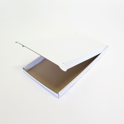 Empty white envelope box