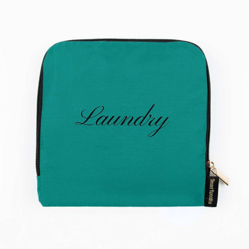 Teal Travel Laundry Bag