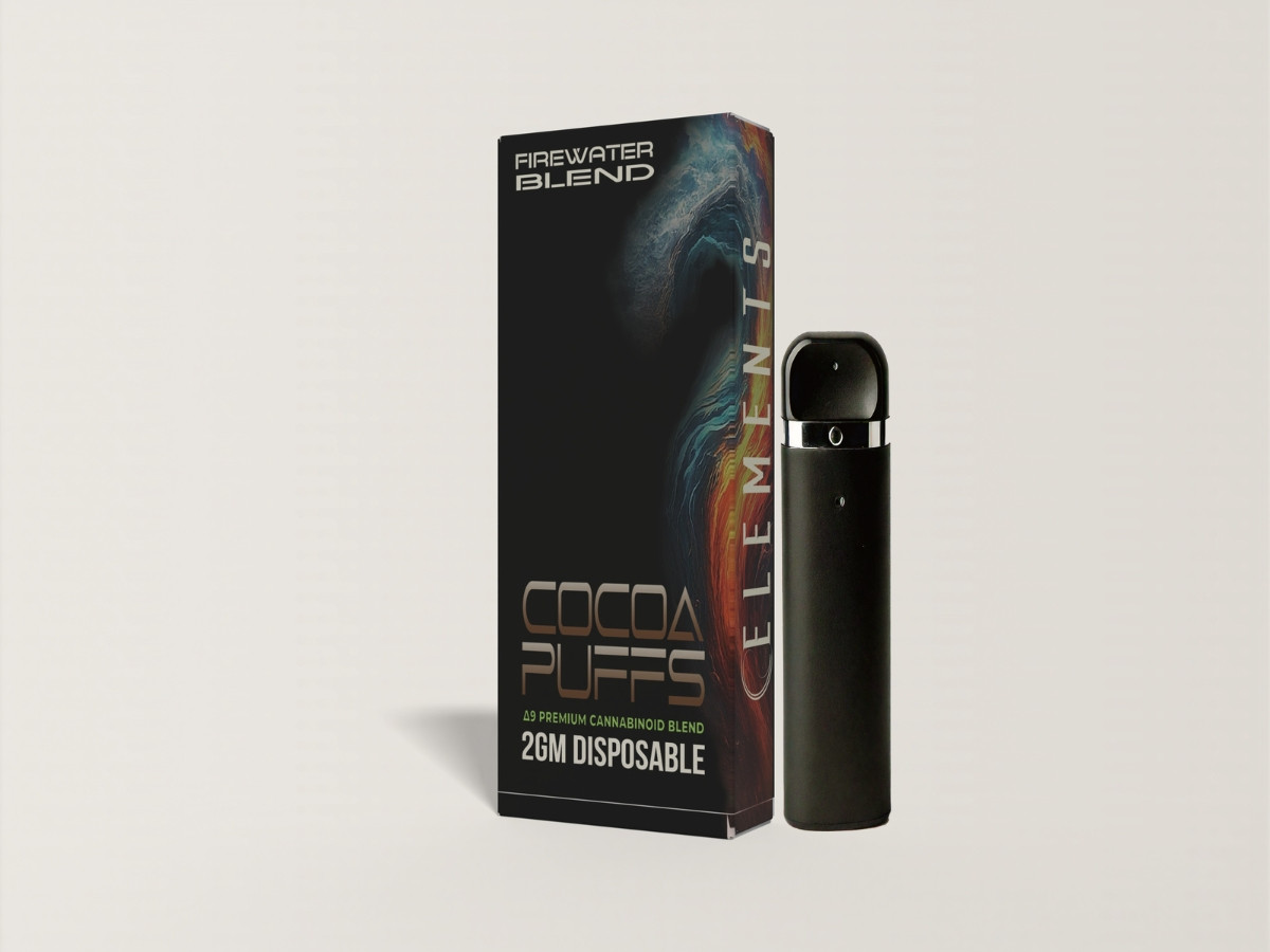 Delta 9 - Firewater Blend Vape - Cocoa Puffs - Cannabis