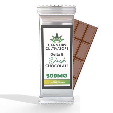 Delta 8 Chocolate - Dark Chocolate - 500Mg