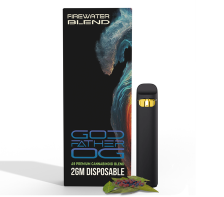 Delta 9 - Firewater Blend Vape - Godfather OG