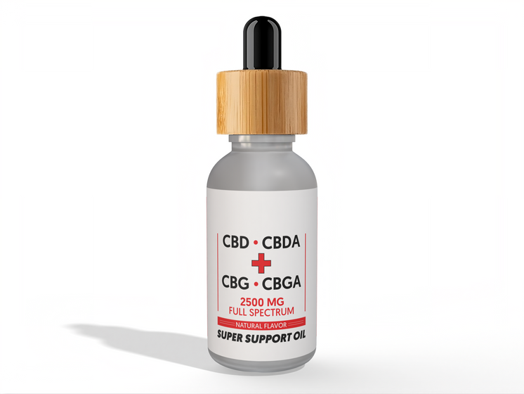 CBD Immune Support Oil Tincture - 2500Mg