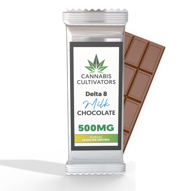 Delta 8 Chocolate - Milk Chocolate - 500Mg