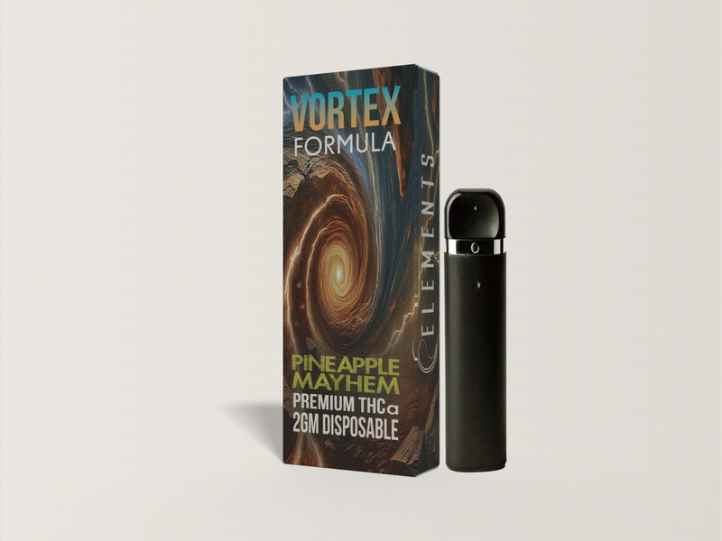 THCa- VORTEX Blend Disposable Vape - Pineapple Mayhem
