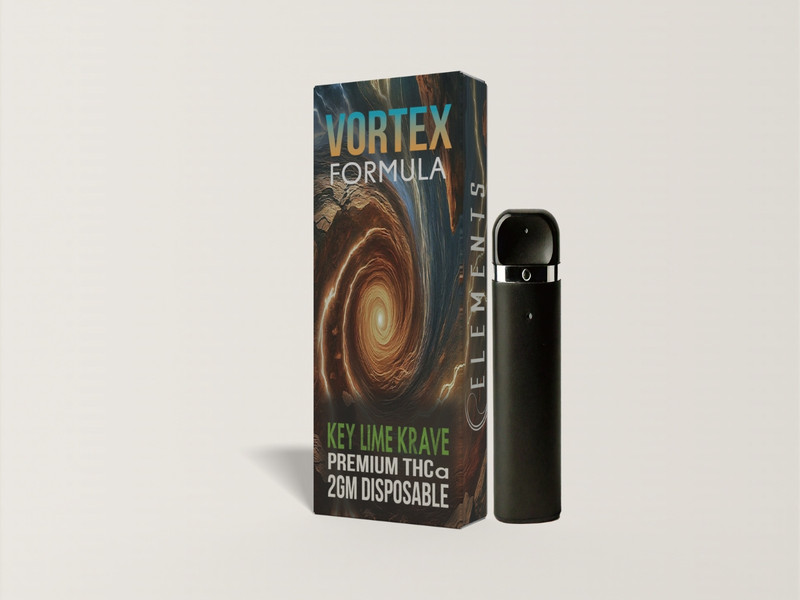 THCa- VORTEX Blend Disposable Vape - Key Lime Krave