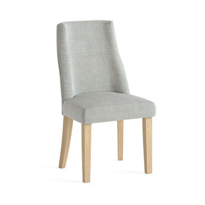 Caswell Oak Luna Dining Chair Beige Kd Caswell Oak Luna Dining Chair Beige Kd
