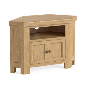 Churchill Oak Corner Tv Unit Churchill Oak Corner Tv Unit
