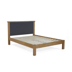 Cambridge Oak King Size Upholstered Bed Cambridge Oak King Size Upholstered Bed