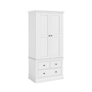 Banbury Painted White Gents Wardrobe Banbury Painted White Gents Wardrobe